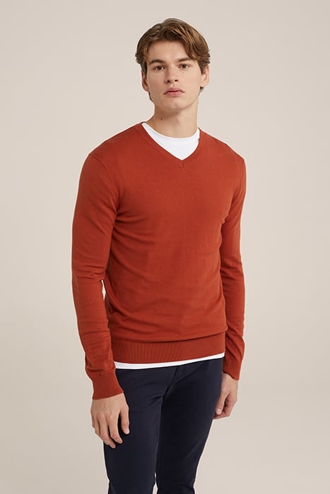 PULLOVER RUST BROWN 1