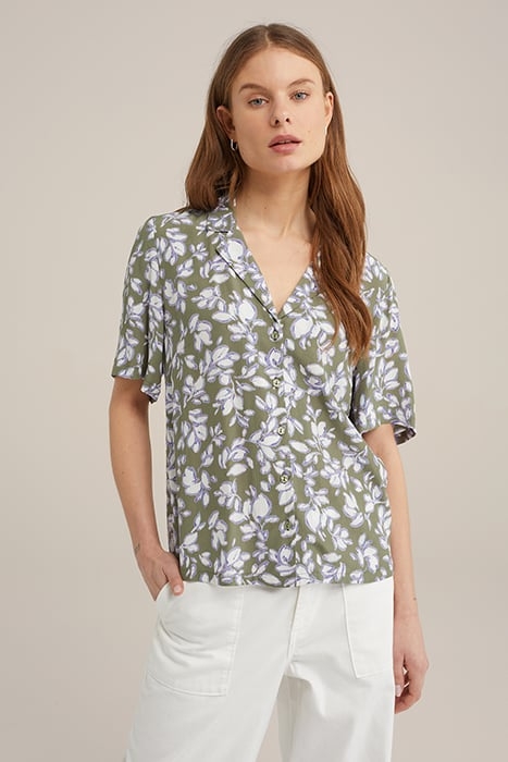 BLOUSE OLIVE GREEN 1