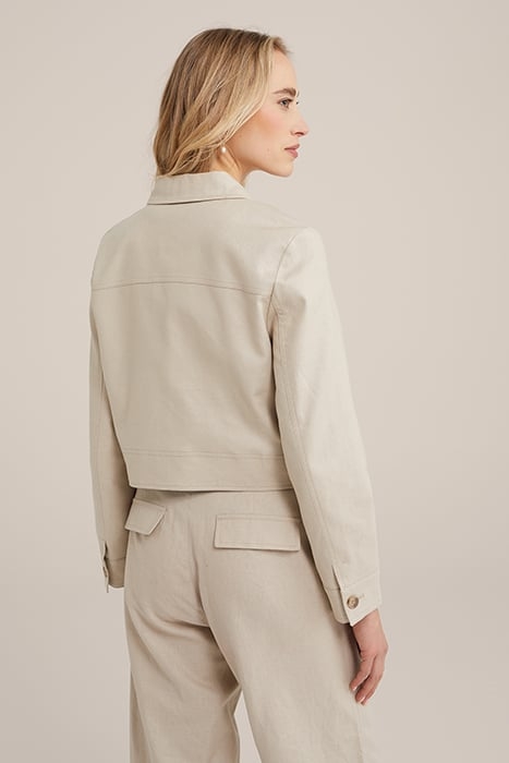 JACKET NORMAL LENGTH BEIGE 2