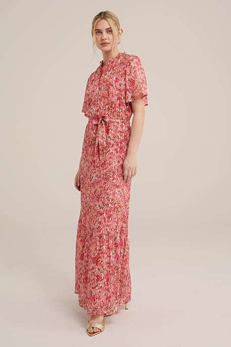 DRESS MAXI LENGTH LIGHT RED 1