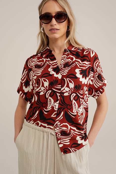 BLOUSE CINNAMON BROWN 5