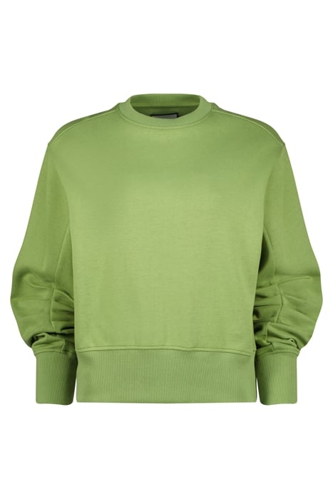 LISANNE SWEATER MOSS GREEN 1