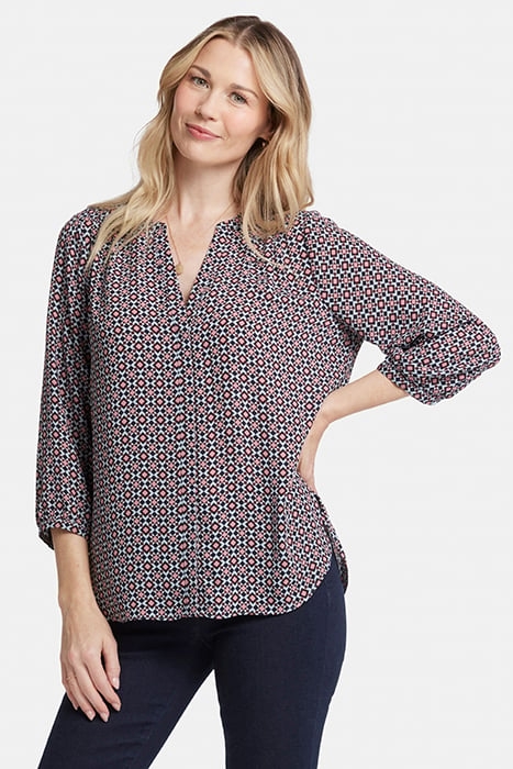 PINTUCK BLOUSE PINNACLE VISTA 1