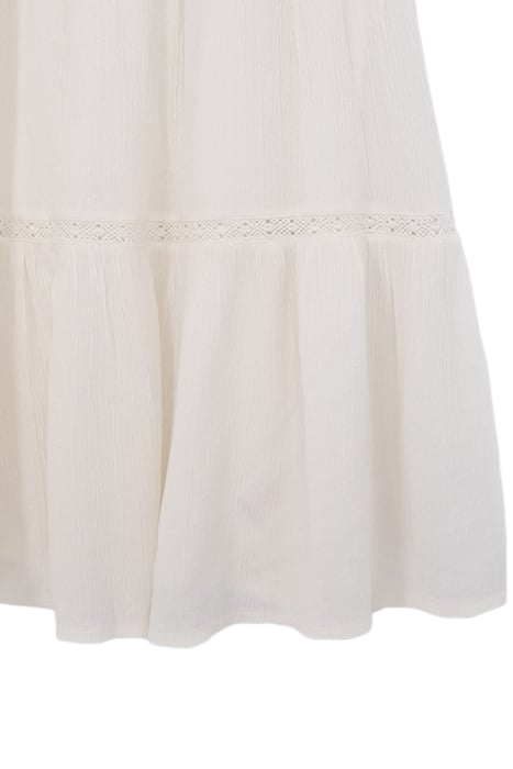 GIRLS’ OFF-WHITE LENZING™ ECOVERO™ DRESS 6