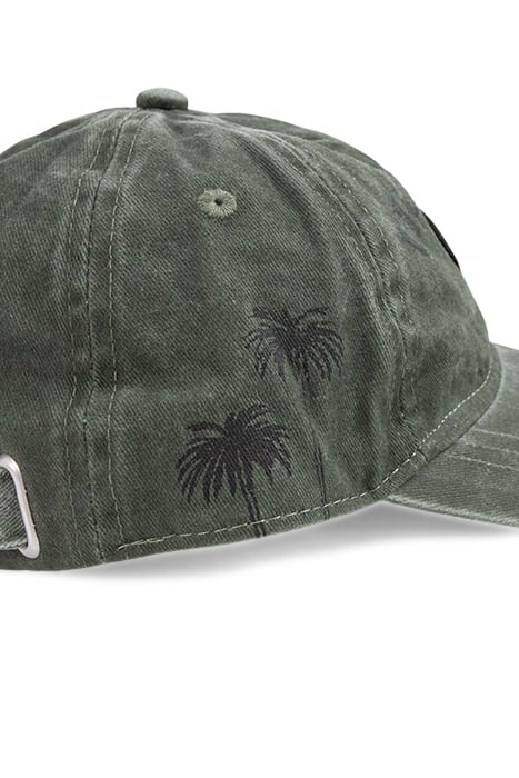 BOYS’ KHAKI ORGANIC COTTON CAP WITH CHEVRON BADGE 6