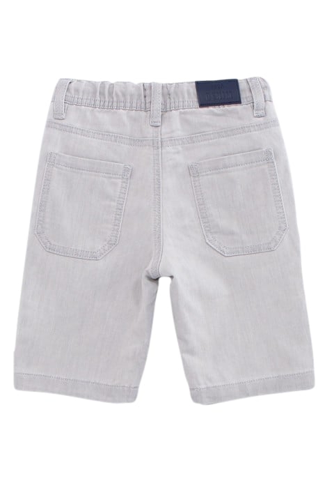 BOYS’ GREY DENIM BERMUDA SHORTS WITH ELASTICATED WAIST 2
