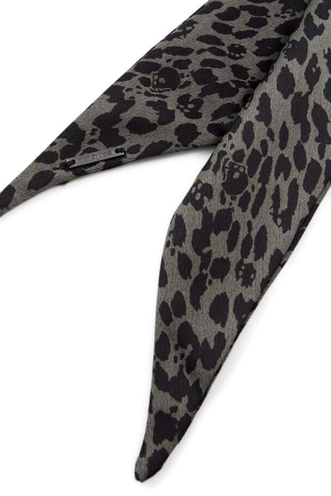 GIRLS’ KHAKI SCARF SCRUNCHIE WITH LEOPARD PRINT ROCK 5