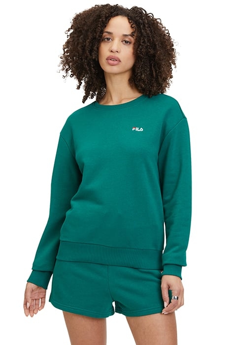 BANTIN SLIGHTLY CROPPED CREW SWEAT AVENTURINE 1