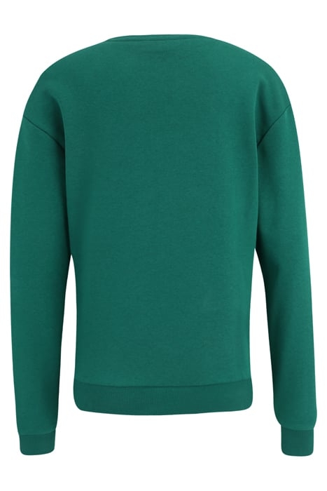 BANTIN SLIGHTLY CROPPED CREW SWEAT AVENTURINE 5