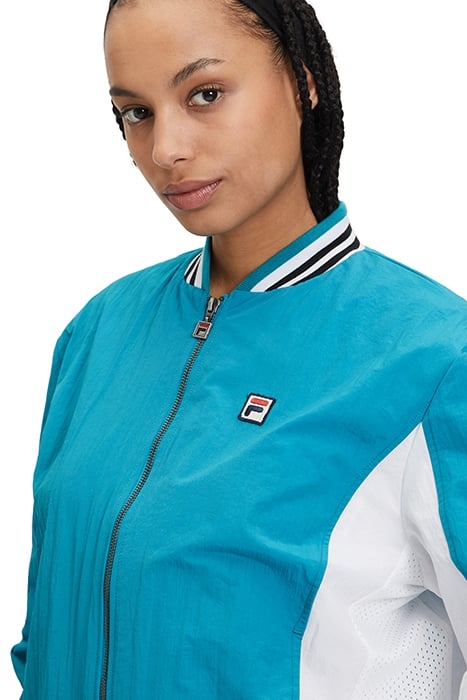 CRINKLE NYLON SETTANTA JACKET MARINE / WHITE 7