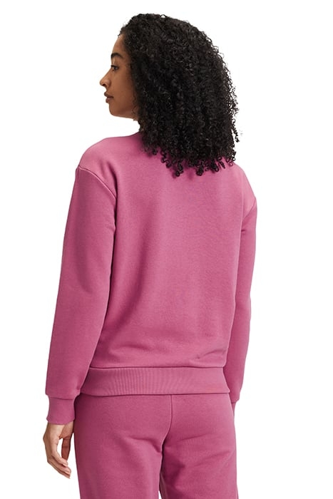 BANTIN SLIGHTLY CROPPED CREW SWEAT RED VIOLET 2