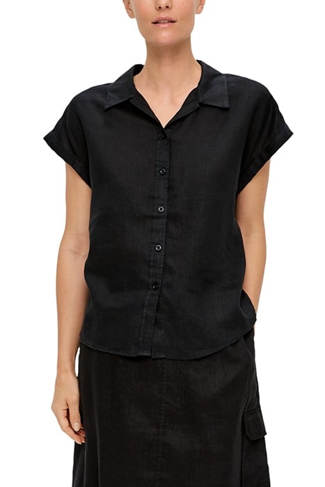 S.OLIVER BLOUSES BLACK 1