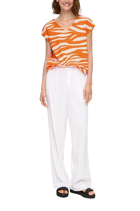 S.OLIVER T-SHIRTS ORANGE 3