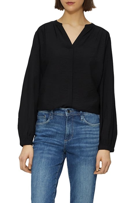 S.OLIVER BLOUSES BLACK 1