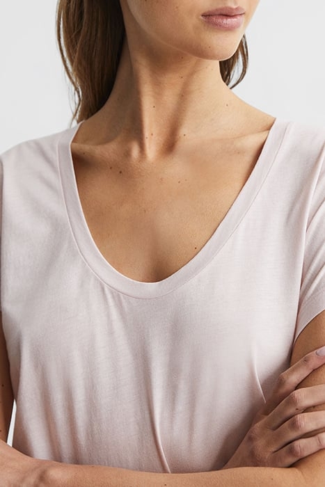 CAIA-PIMA TEE LIGHT PINK 5