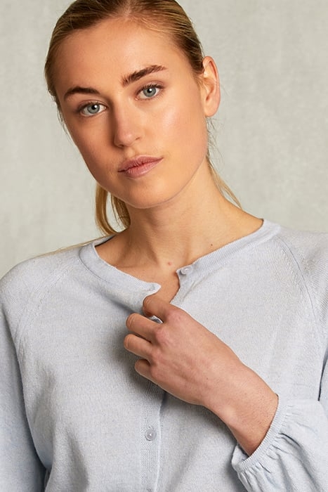 LIGHT BLUE CARDIGAN WITH BUTTONS BLUE 4