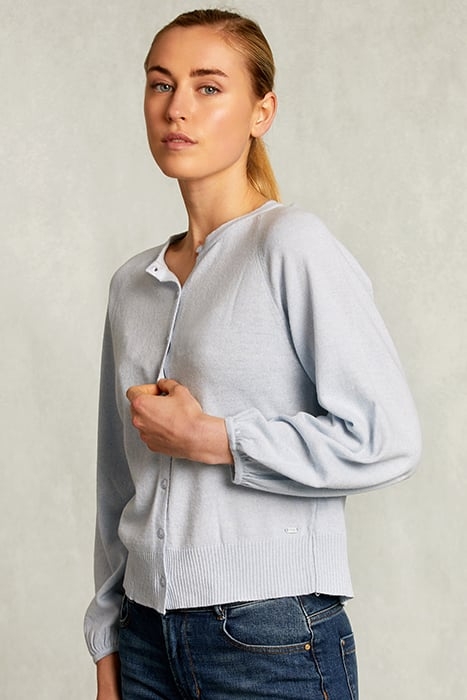 LIGHT BLUE CARDIGAN WITH BUTTONS BLUE 1