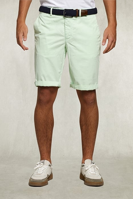 COTTON CHINO SHORT CRESS GREEN 1
