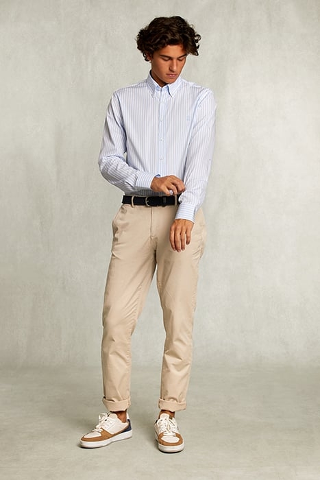 CUSTOM FIT STRIPED SHIRT BLUE/WHITE 3