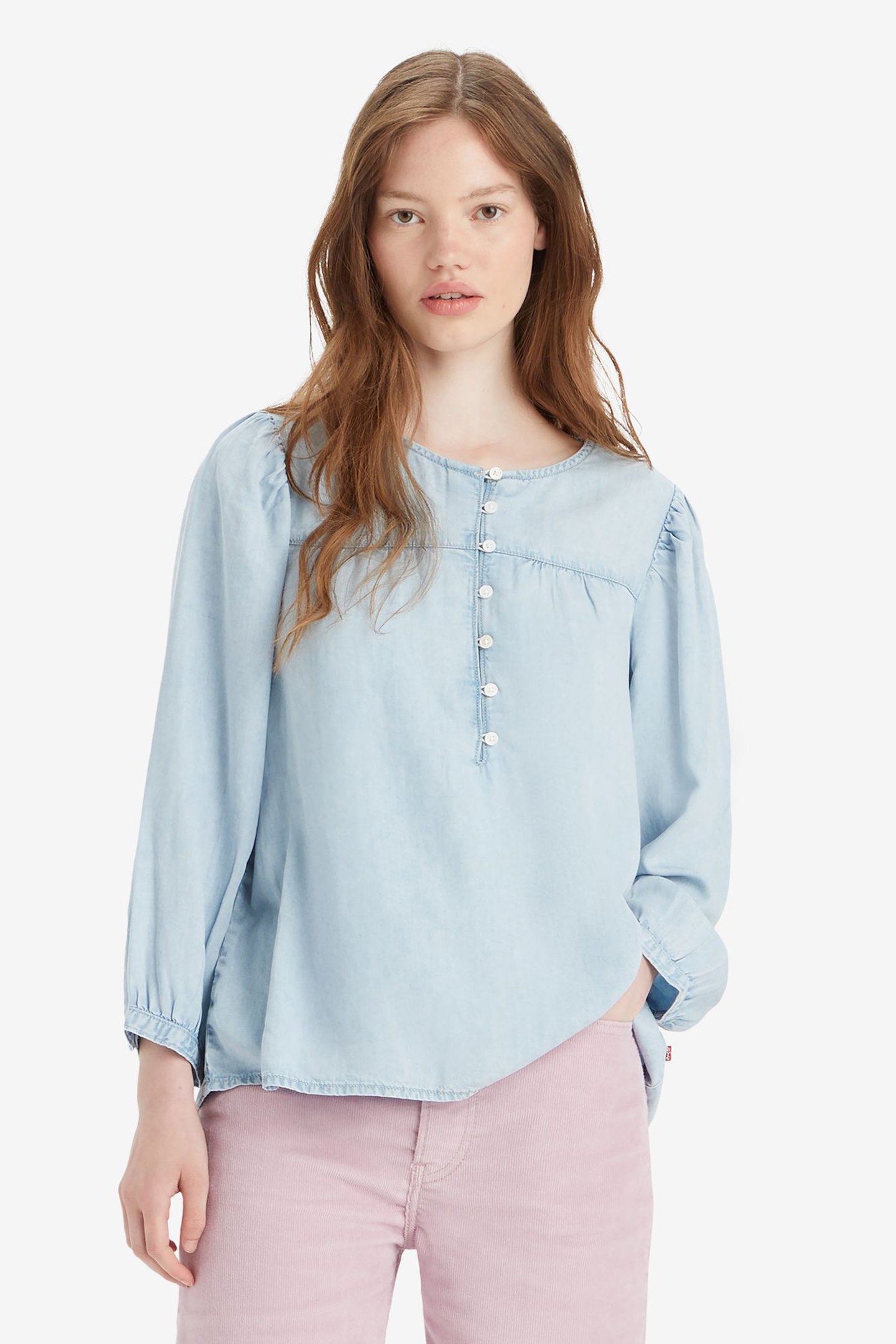 HALSEY LIGHTWEIGHT BLOUSE 1