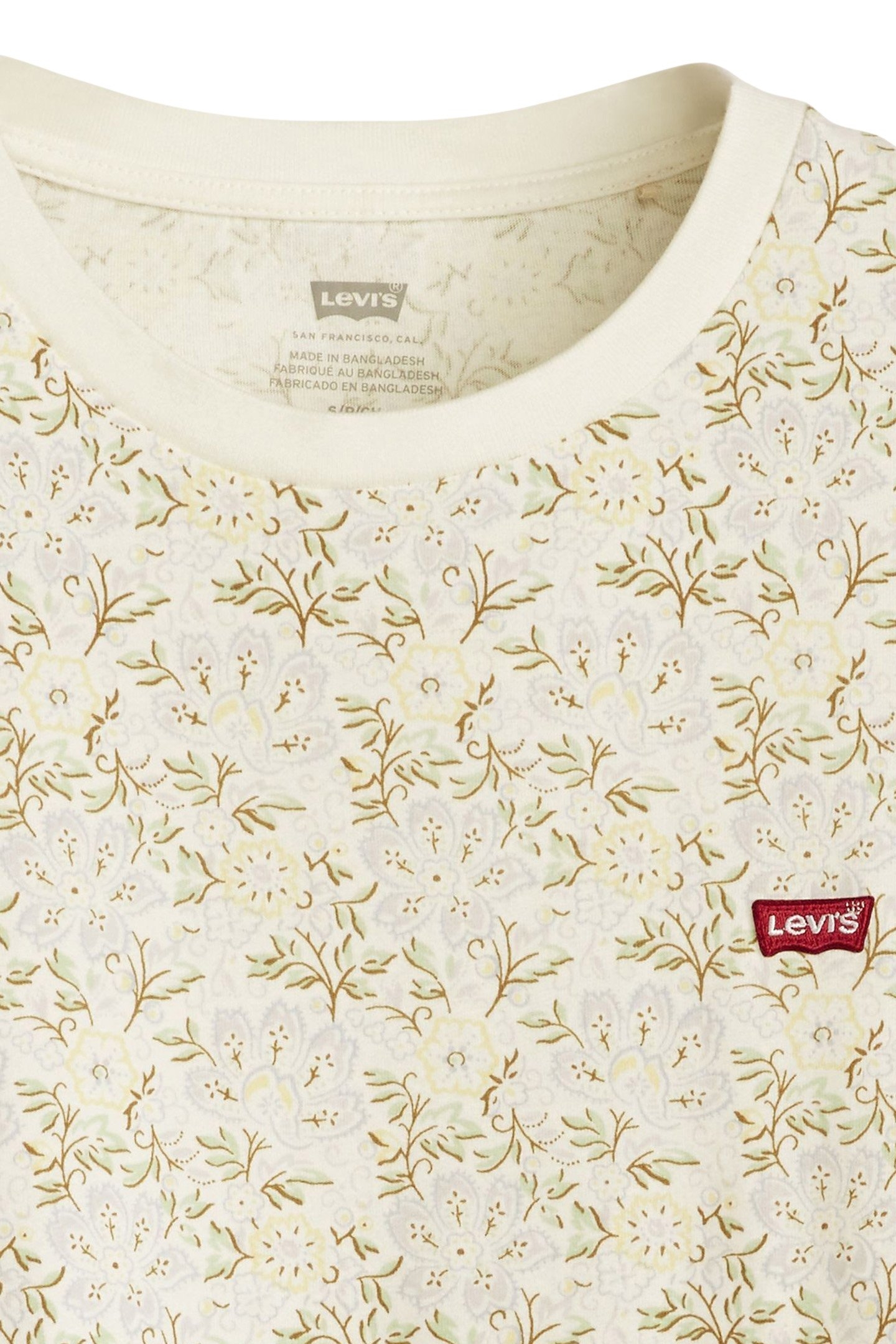 PERFECT TEE JANEESAH FLORAL EGRET 4