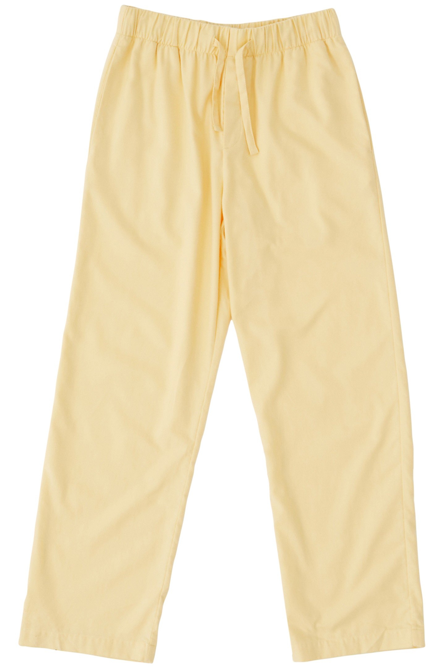 UNISEX FLANNEL, PYJAMAS PANTS GENTLE YELLOW 3