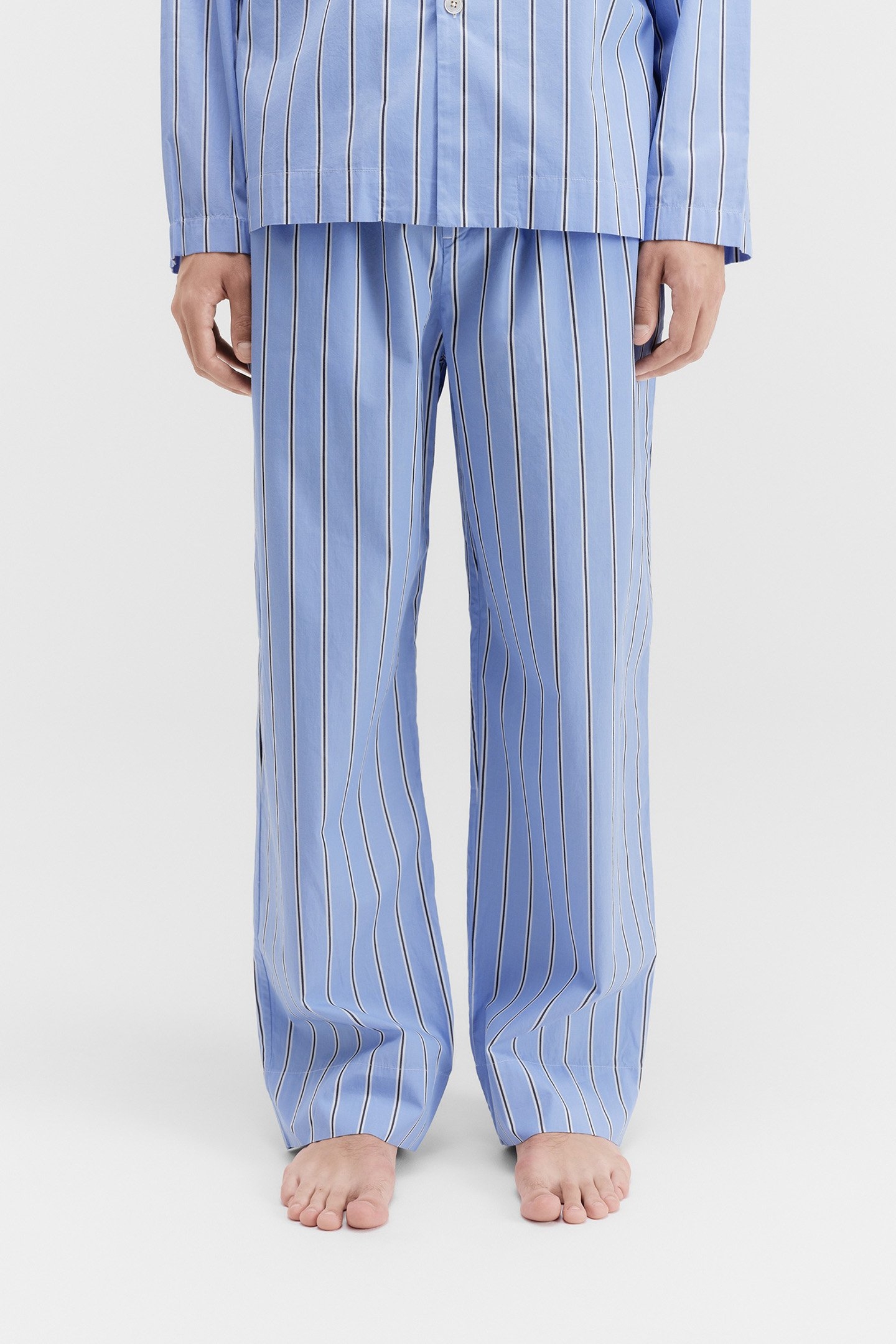 UNISEX POPLIN, PYJAMAS PANTS BASSETT STRIPES 1