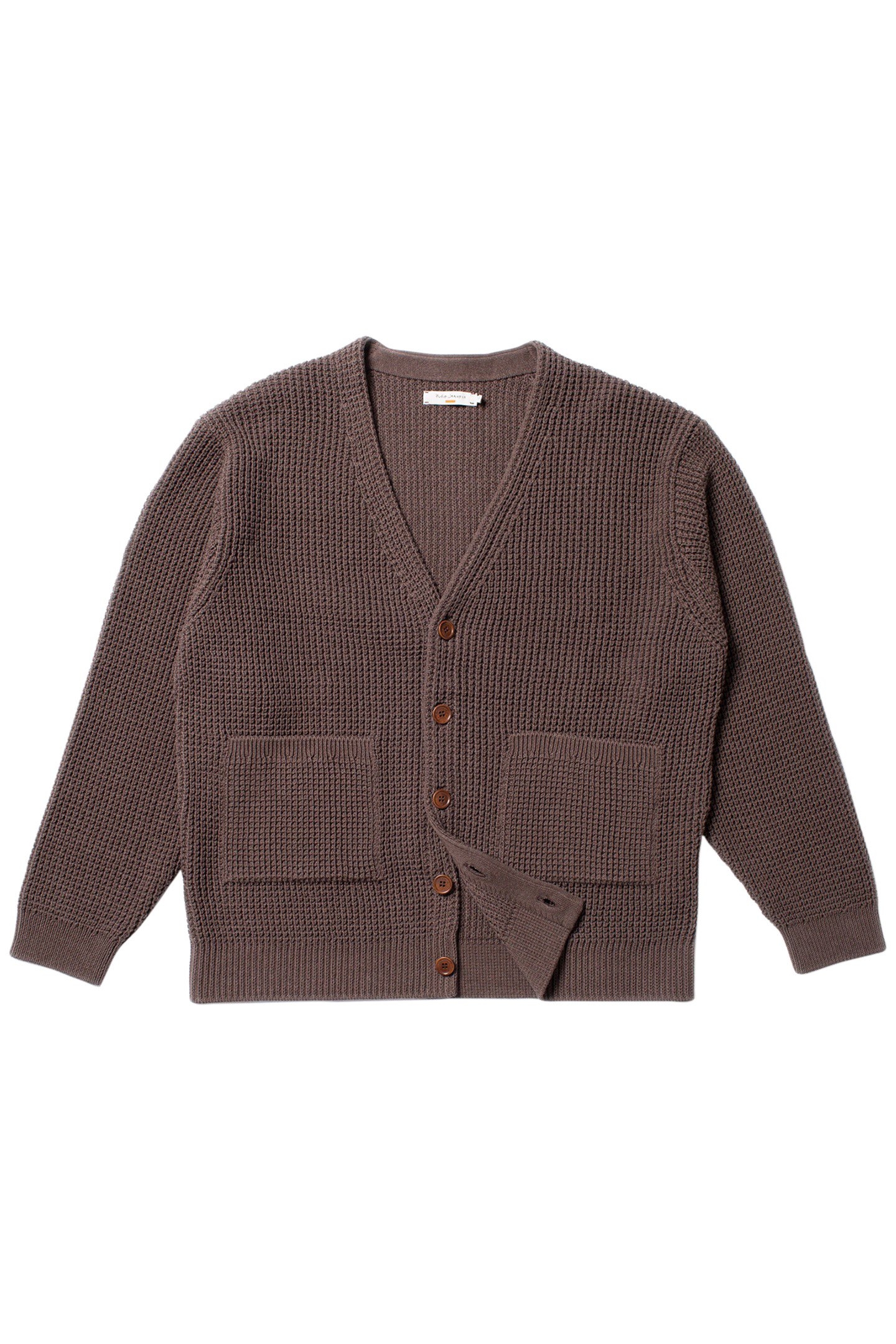 KENT PINEAPPLE CARDIGAN BROWNMELANGE 3
