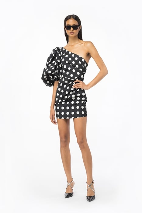 CEDRO DRESS BLACK/WHITE 1