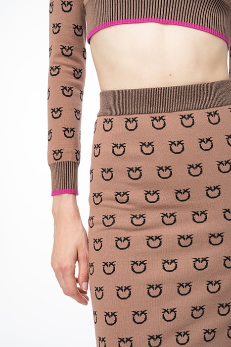 IOTO SKIRT CAMEL/BLACK 5