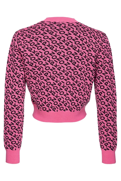 DELFINO CARDIGAN NUDE ROSÉ & CLASSIC BLACK 2