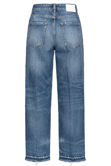 BARBRA 5 POCKETS MEDIUM DARK VINTAGE WASH 5