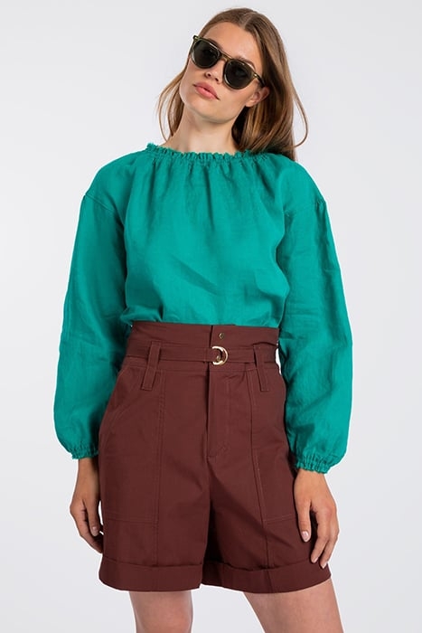 SHORT COTTON PAPER BITTER CHOCOLAT 1