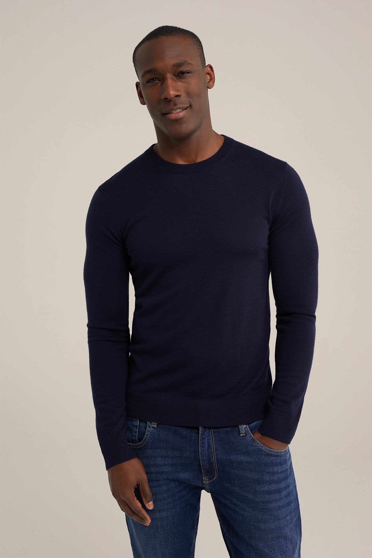 PULLOVER DARK BLUE 1