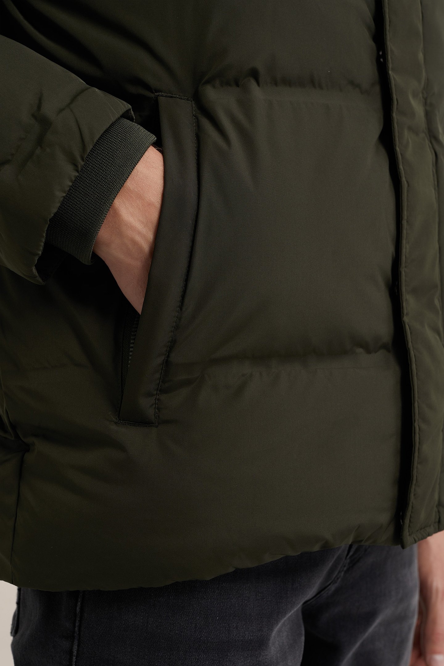 JACKET NORMAL LENGTH DARK GREEN 5