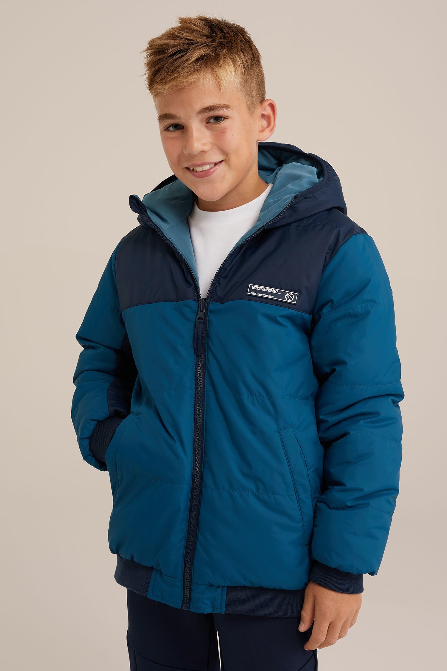 JACKET REVERSIBLE BOMBER BLUE 4