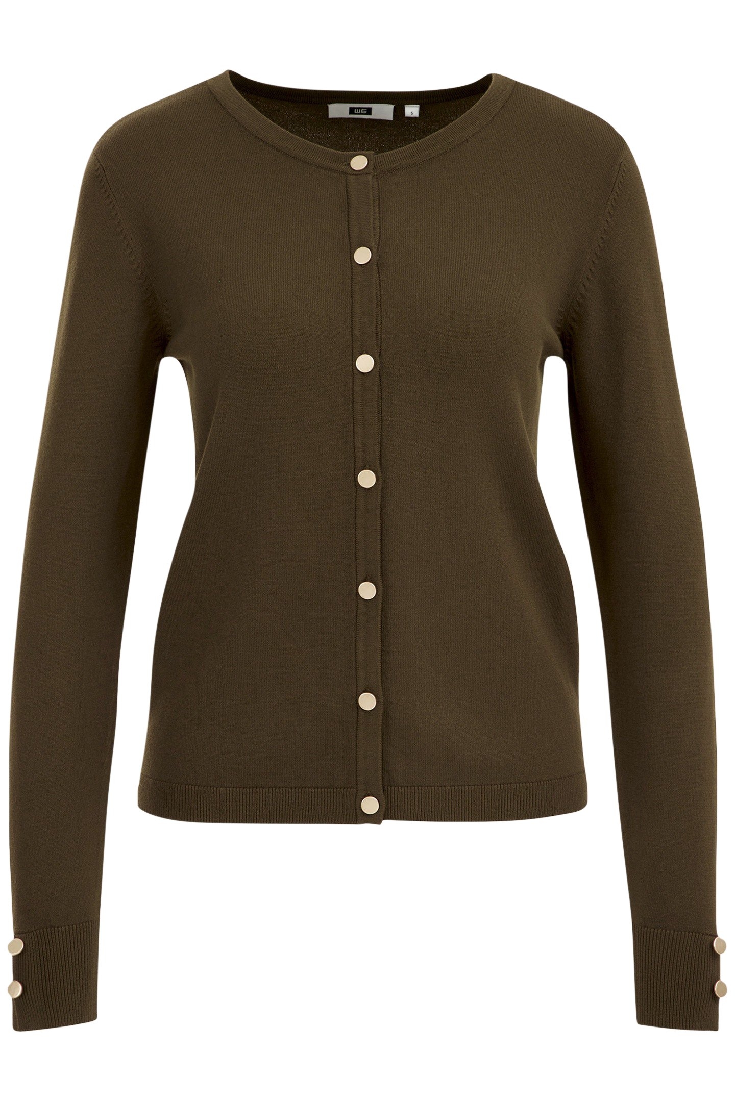 KNITTED CARDIGAN ARMY GREEN 4