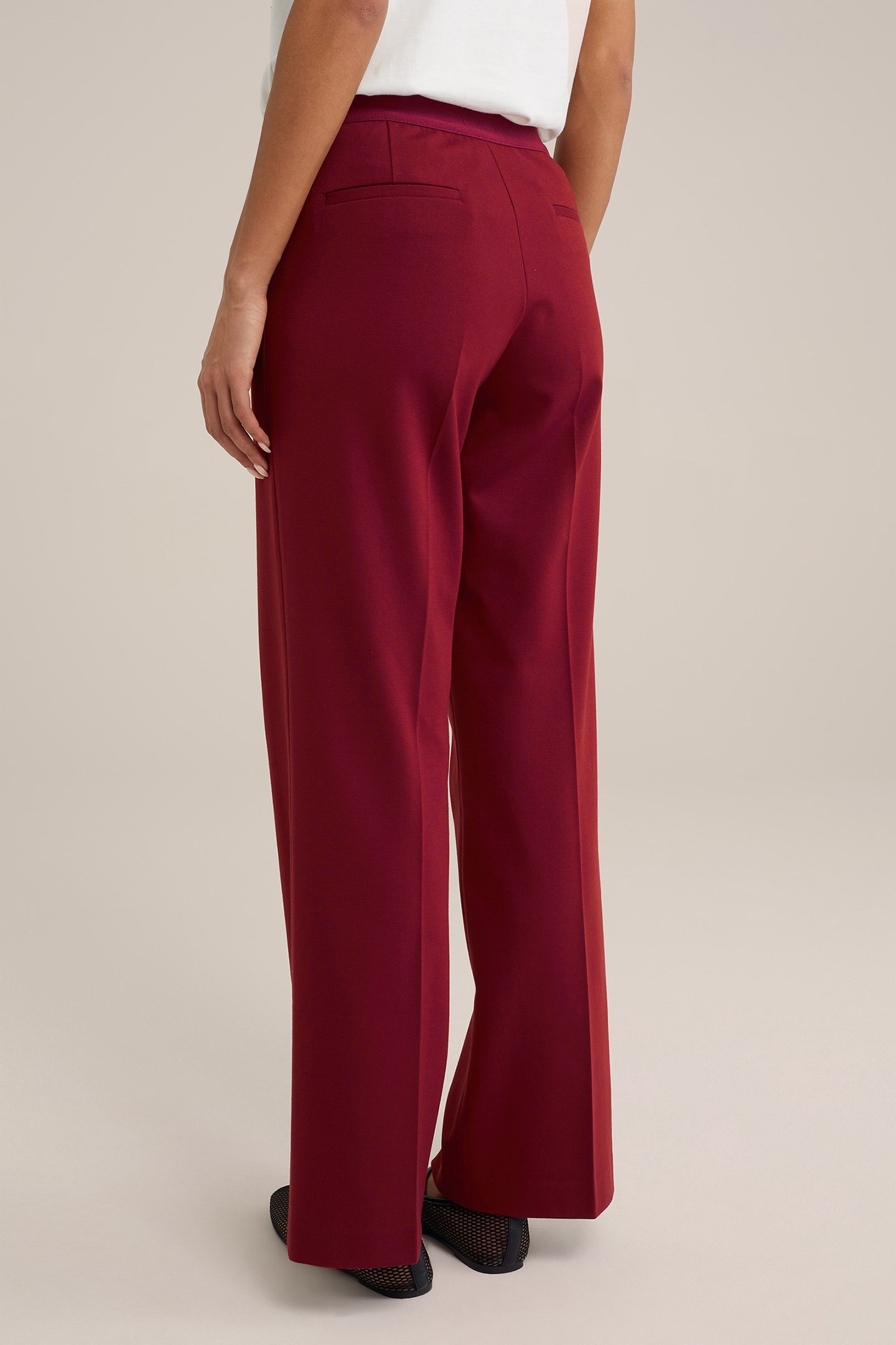 TROUSER BRIGHT RED 2