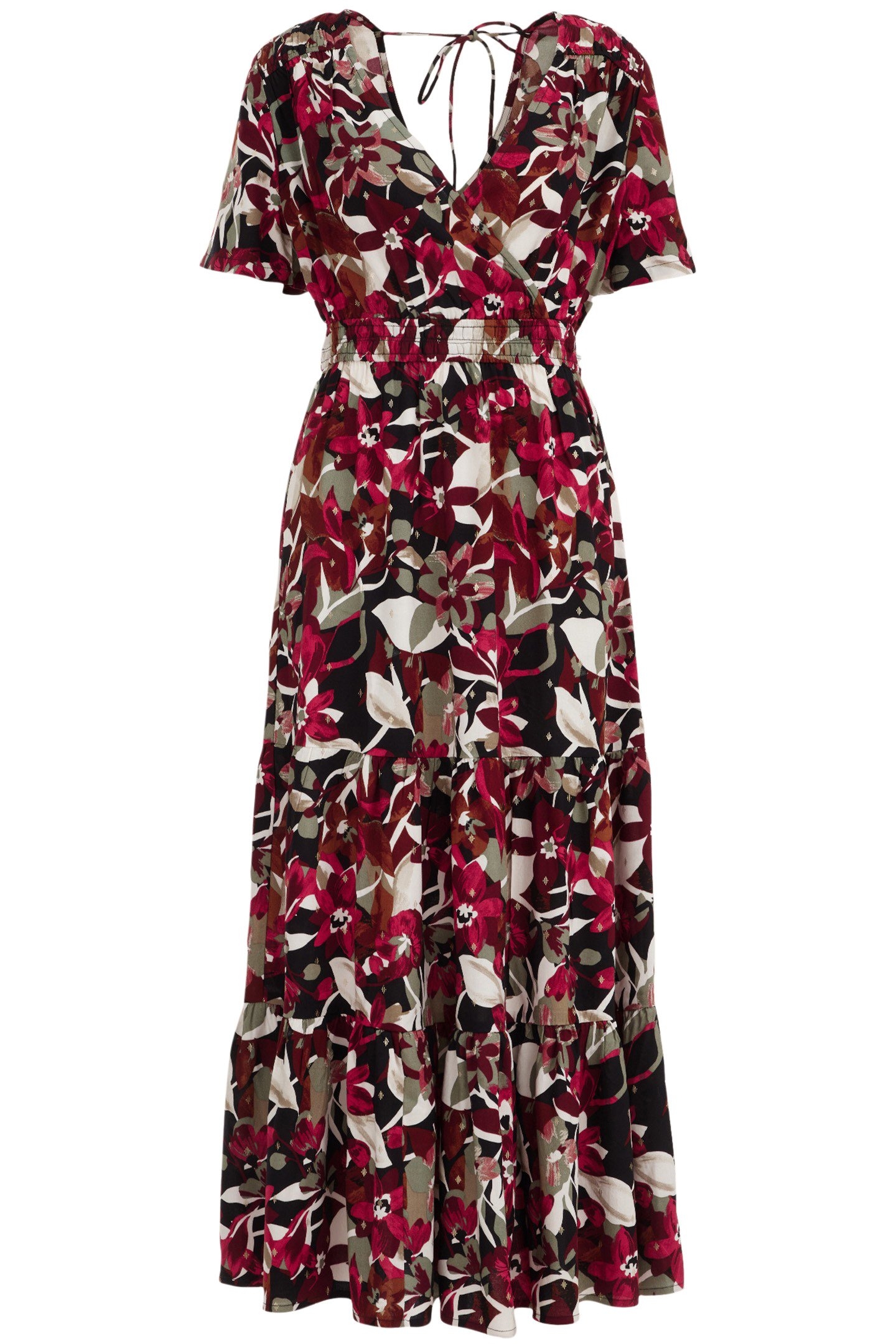 DRESS MAXI LENGTH MULTI-COLOURED 3