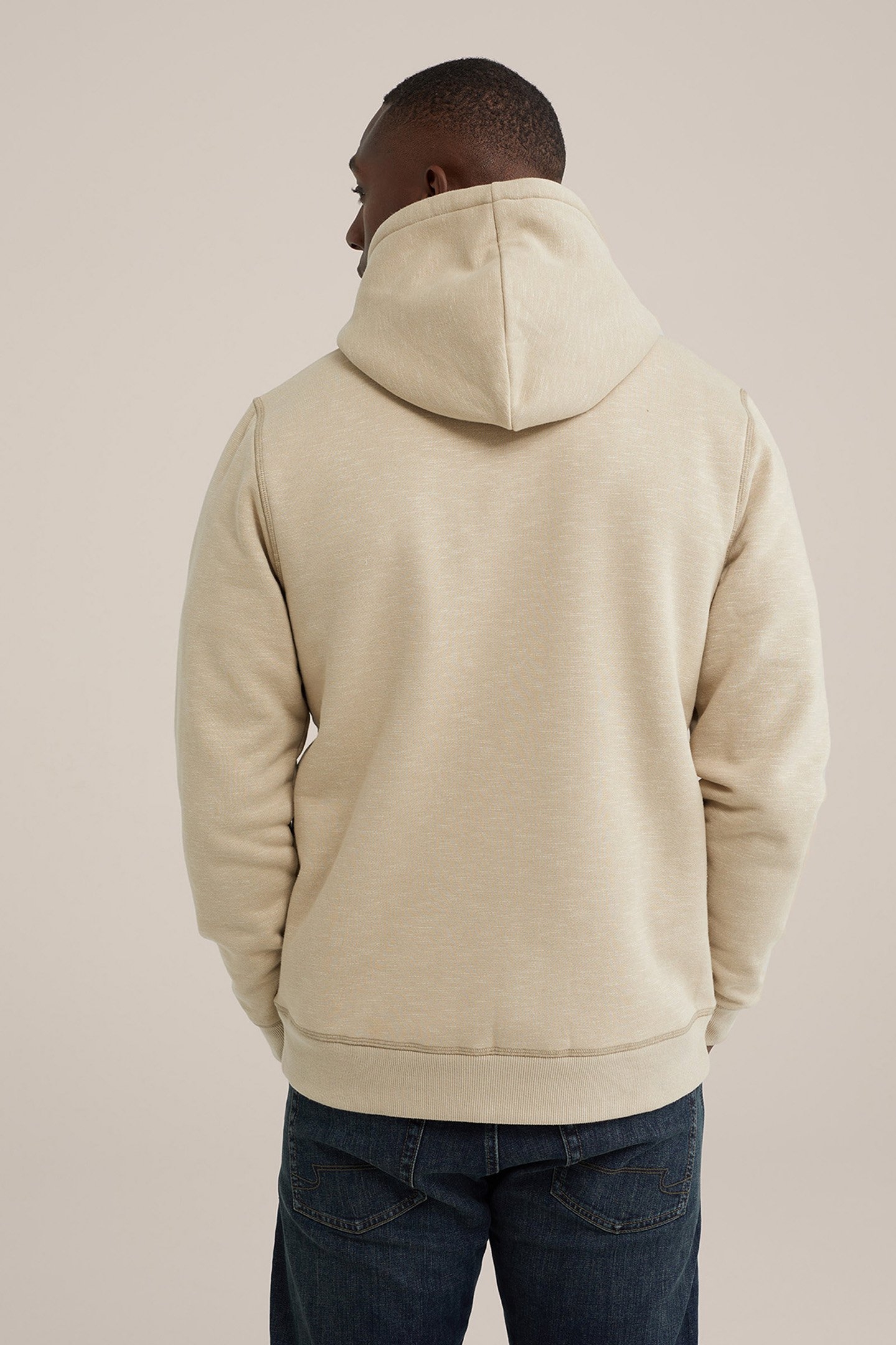 CARDIGAN WITH ZIPPER BEIGE 2