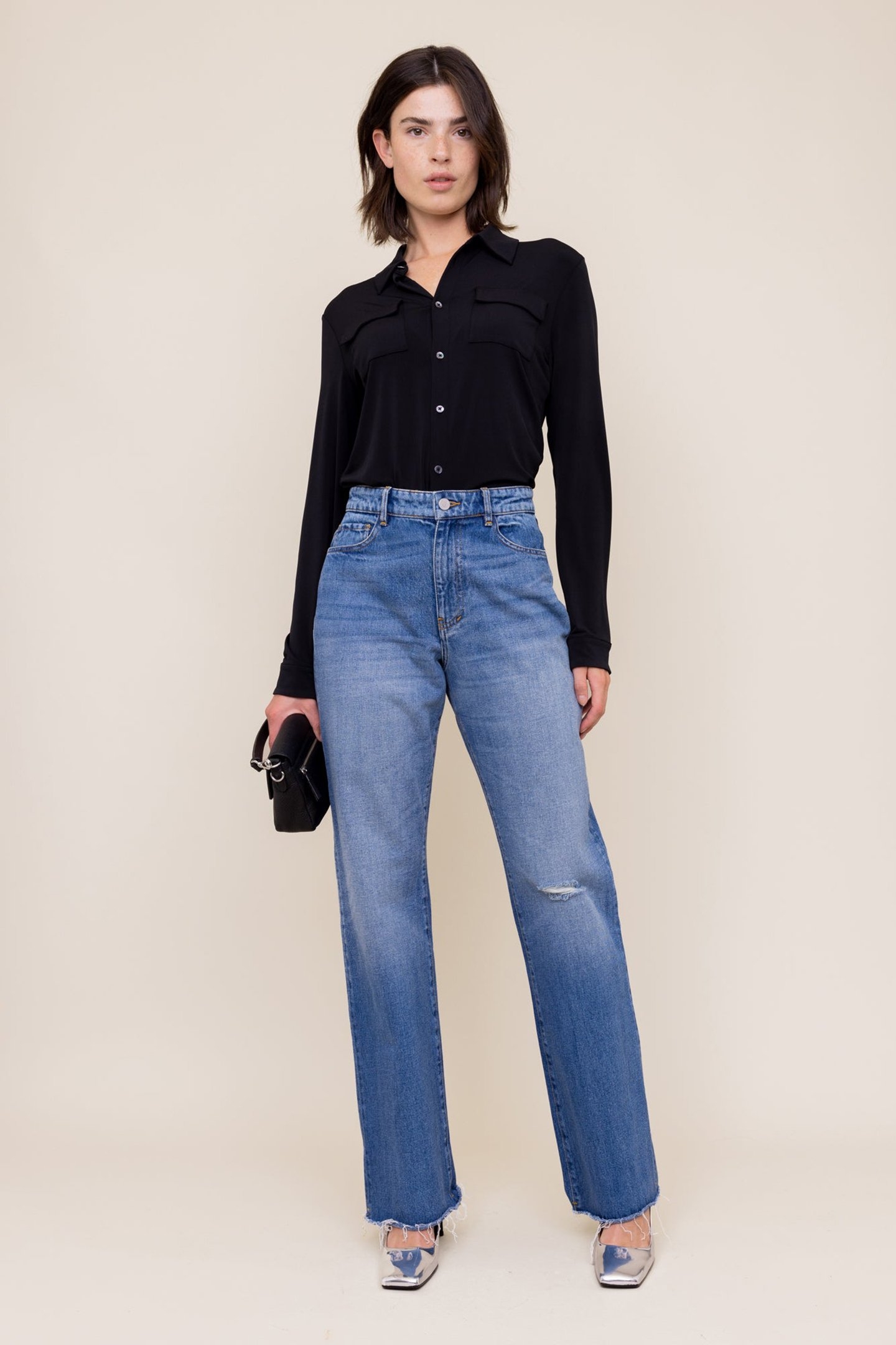 DENIM STRAIGHT JEANS AUTHENTIC 1