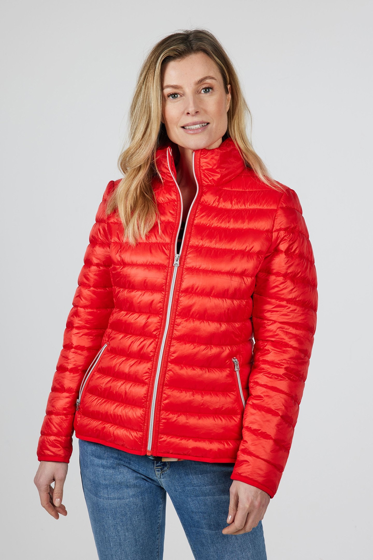 JACKET KAYA SOLID POPPY RED 1