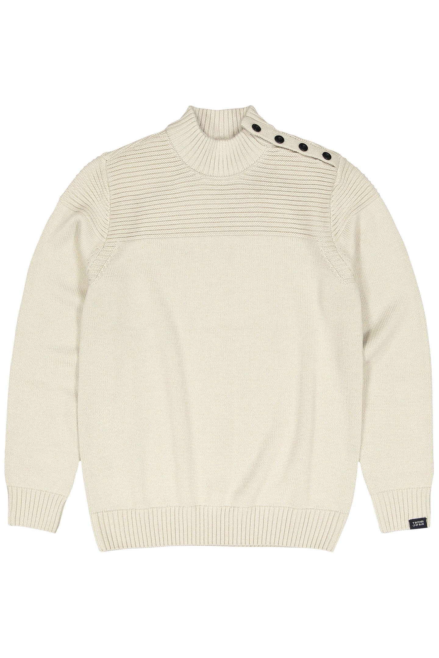 MORRIS MOCK BTN BEIGE GREY 3