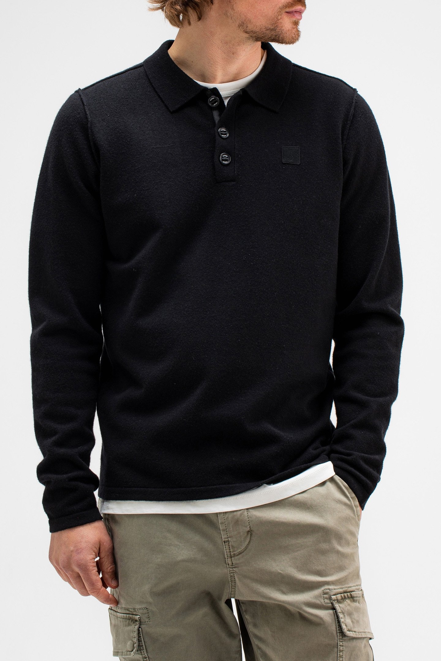 CLIFDEN POLO OFF BLACK 1