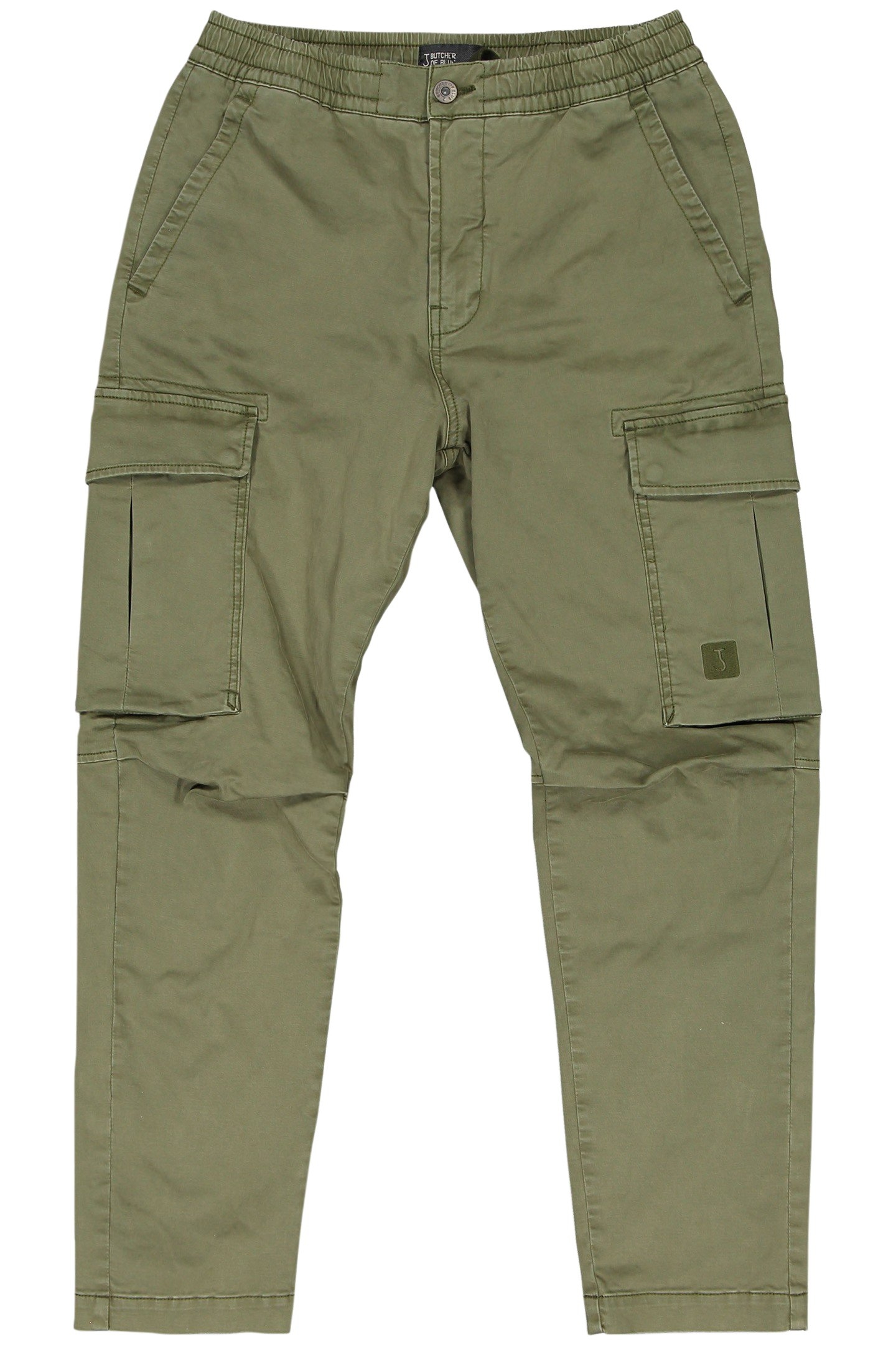 TRISTAN SLIM SATEEN CARGO LAGO GREEN 3