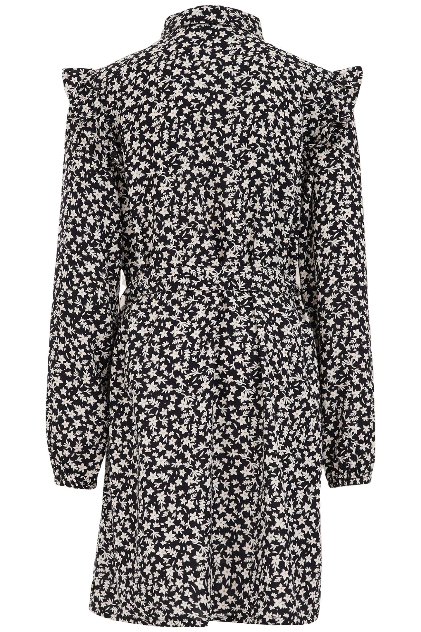 DRESS MID LENGTH BLACK 4