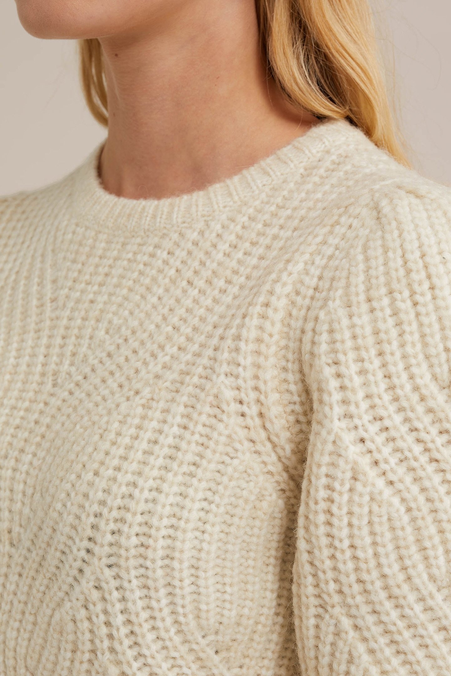 KNITTED PULLOVER WHITE 5