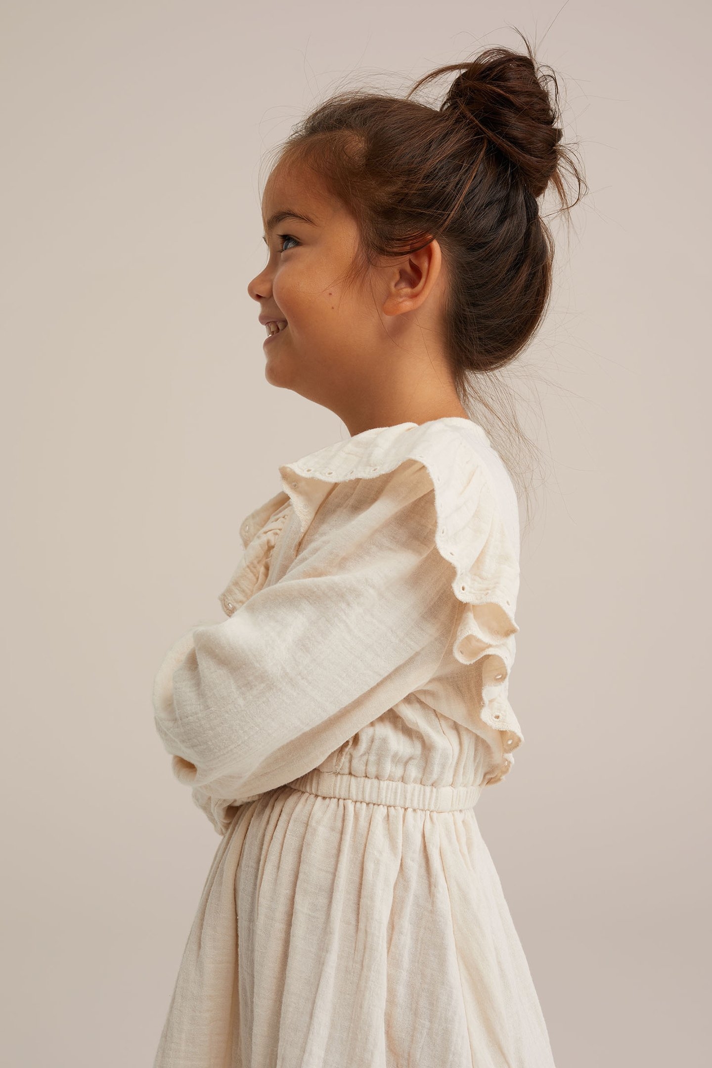 DRESS MID LENGTH BEIGE 6