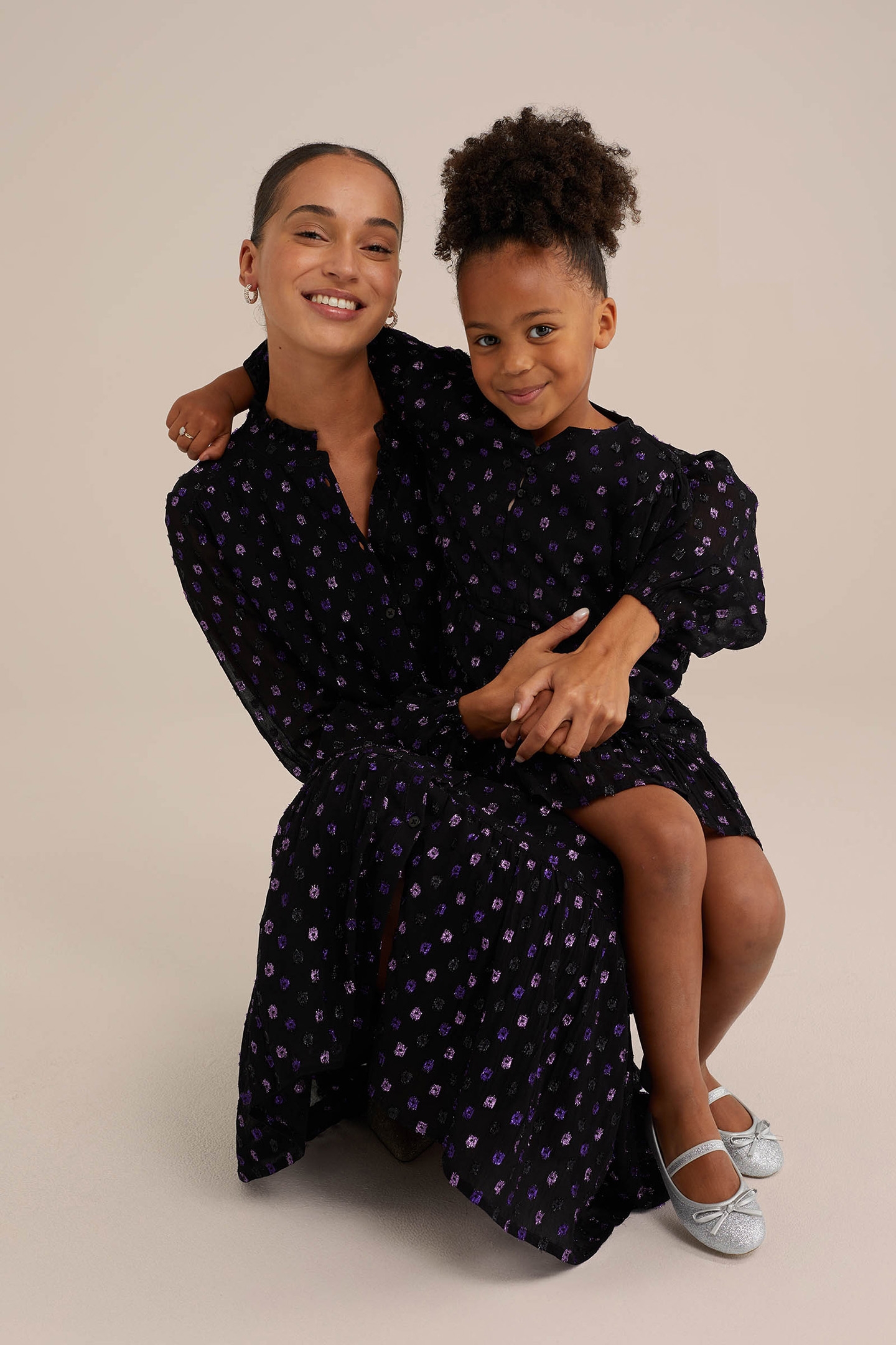 DRESS MID LENGTH PURPLE 5