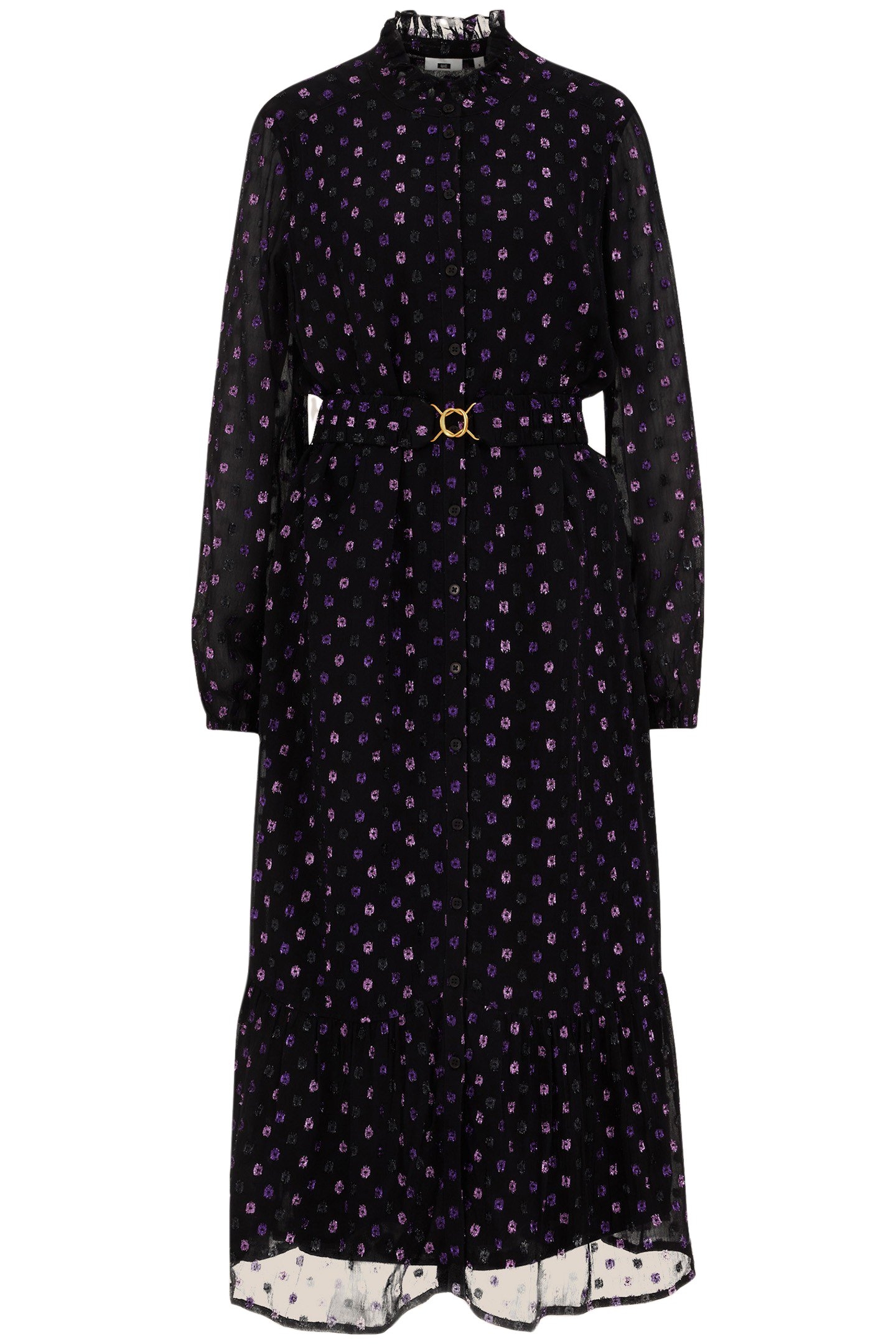 DRESS MID LENGTH BLACK 3